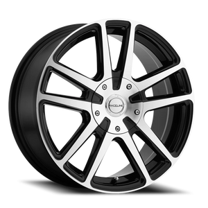 DOORBUSTER PRICING! - Raceline 145M Encore Bmf Wheel 18x8 5x114.3 & 5x120 Black Machined 40mm - FREE T-SHIRT INCLUDED! | 145M-88096+40