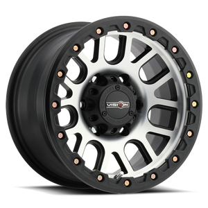 Vision Nemesis 111 Wheel 18x9 8x165.1 Matte Black Machined Face 18mm | 111-8981MF18