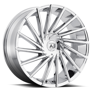 Asanti Abl-18 Matar Wheel 26x10 6x135 & 6x139.7 Chrome 15mm - MINIMUM PURCHASE OF 4 WHEELS | ABL18-26106715CH