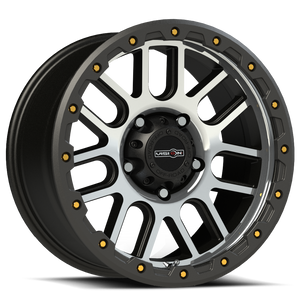 Vision Nemesis 111 Wheel 20x9 5x139.7 Matte Black Machined Face -12mm | 111-2985MF-12