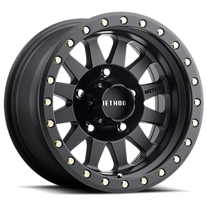 DOORBUSTER PRICING! - Method Race 304B Double Standard Wheel 15x10 5x139.7 Matte Black -50mm - FREE T-SHIRT INCLUDED! | MR30451055550N