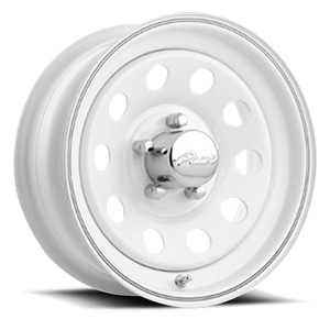 Pacer White Mod 55W Wheel White 14X6 5x4.5 (5x114.3) 0mm Offset | 55W-4612-1