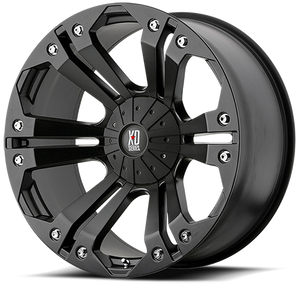 Xd Xd778 Monster Wheel 18x9 6x135 & 6x139.7 Matte Black -12mm - FREE T-SHIRT INCLUDED! | XD77889067712N