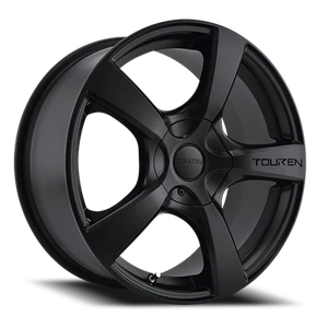 DOORBUSTER PRICING! - Touren Tr9 Wheel 17x7 5x108 & 5x114.3 Matte Black 42mm | 3190-7714MB