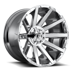 Fuel D614 Contra Wheel 20x10 8x170 Chrome -18mm - FREE T-SHIRT INCLUDED! | D61420001747