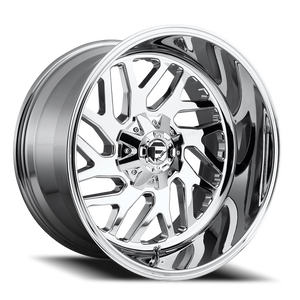 Fuel D609 Triton Wheel 20x12 5x139.7 & 5x150 Chrome -43mm - FREE T-SHIRT INCLUDED! | D60920207047