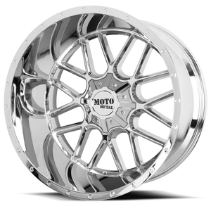 Moto Metal Mo986 Siege Wheel 20x9 6x135 & 6x139.7 Chrome 18mm - FREE T-SHIRT INCLUDED! | MO98629067218