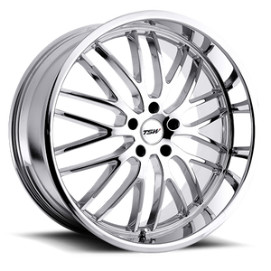 Tsw Snetterton Wheel 17x8 5x114.3 Chrome 20mm - FREE T-SHIRT INCLUDED! | 1780SNT205114C76