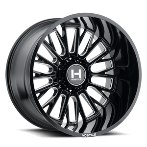 Hostile Fury Wheel 22x10 8x180 Blade Cut -25mm | H114-2210818045B