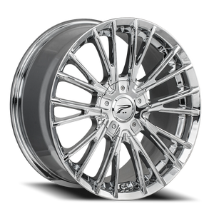 Platinum 437C Genesis Wheel 16x7 5x100 & 5x114.3 Chrome 40mm | 437-6718C+40