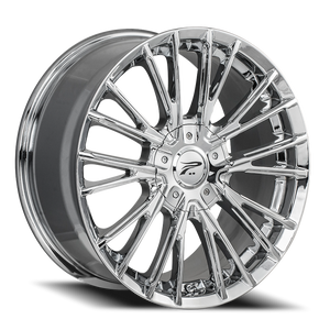Platinum 437C Genesis Wheel 16x7 5x110 & 5x115 Chrome 35mm | 437-6710C+35