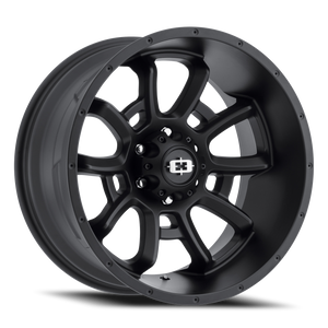 Vision Bomb 415 Wheel 20x10 8x180 Satin Black -25mm | 415-20087SB-25
