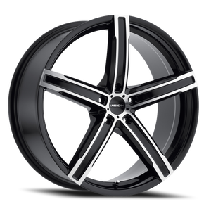 Vision Boost 469 Wheel 16x7.5 5x115 Gloss Black Machined Face 34mm | 469-6790GBMF34
