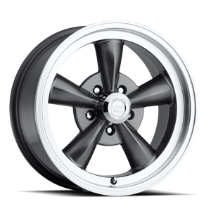 Vision Legend 5 141 Wheel 17x8 5x139.7 Gunmetal With Machined Lip 0mm | 141H7885GM0