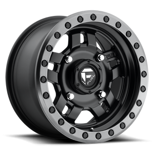 Fuel D917 Anza Beadlock Atv Utv Wheel 14x7 4x137 Matte Black 38mm | D9171470A654