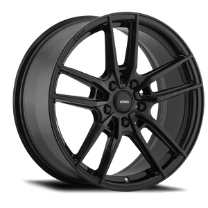 Konig 55B Myth Wheels Rims 17x8 5x112 Gloss Black 43mm | 55B-MY87512435