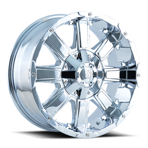 DOORBUSTER PRICING! - Mayhem Chaos Wheel 18x9 8x165.1 & 8x170 Chrome -12mm | 8030-8976C
