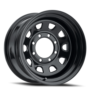 Vision D Window 84H Wheel 17x8 5x139.7 Gloss Black -12mm | 84H7885NS