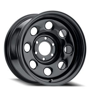 Vision Soft 8 85H Wheel 16x8 6x139.7 Gloss Black -12mm | 85H6883NS