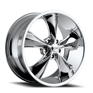 Foose F105 Legend Wheel 18x9.5 5x114.3 Chrome 34mm - FREE T-SHIRT INCLUDED! | F105189565+34