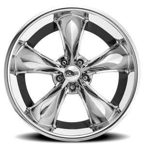 Foose F105 Legend Wheel 20x10 5x120.65 Chrome 1mm - FREE T-SHIRT INCLUDED! | F10520006155
