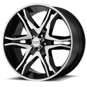 American Racing Ar893 Mainline Wheel 18x8.5 5x114.3 Gloss Black Machined 30mm | AR89388512330