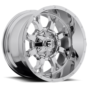 Fuel D516 Krank Wheel 20x9 6x135 & 6x139.7 Chrome 1mm - FREE T-SHIRT INCLUDED! | D51620909850