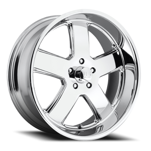 Us Mags U116 Hustler Wheel 22x9 5x127 Chrome 1mm - FREE T-SHIRT INCLUDED! | U11622907350