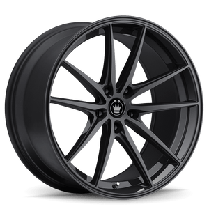 Konig 37B Oversteer Wheels Rims 18x9 5x100 Gloss Black 42mm | 37B-OS89510425