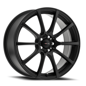 Focal 448Sb F-20 Wheel 16x7 5x108 & 5x115 Satin Black 40mm | 448-6715SB+40