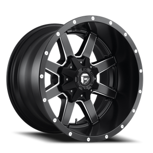 Fuel D538 Maverick Wheel 18x9 8x180 Matte Black Milled 1mm - FREE T-SHIRT INCLUDED! | D53818901850