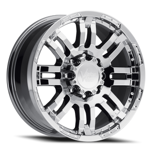 Vision Warrior 375 Wheel 17x8.5 8x170 Chrome 18mm | 375-7870C18