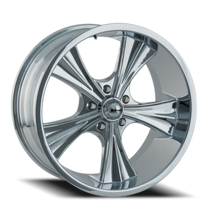 DOORBUSTER PRICING! - Ridler 651 Wheel 18x8 5x120.65 Chrome 0mm | 651-8861C