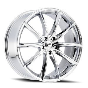 Platinum 435C Flux Wheel 17x8 5x115 Chrome 35mm | 435-7891C+35