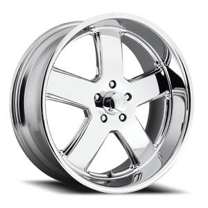 Us Mags U116 Hustler Wheel 20x8 5x127 Chrome 1mm - FREE T-SHIRT INCLUDED! | U11620807345