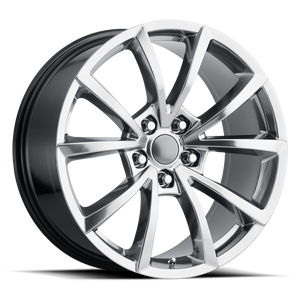 Performance Replicas Pr184 Wheel 20x10 5x127 Hyper Silver Dark 50mm | 184H-217350