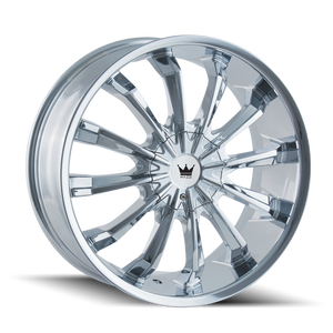 DOORBUSTER PRICING! - Mazzi Fusion Wheel 22x9.5 5x127 & 5x139.7 Chrome 18mm | 341-22952C