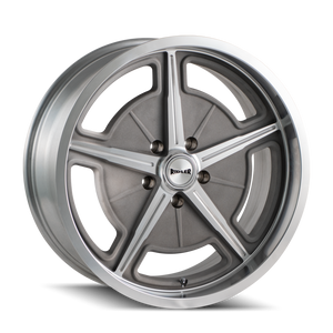 Ridler 605 Wheels Rims 17x8 5x114.3 Machined 0mm | 605-7865GM
