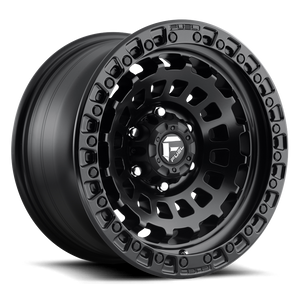 Fuel D633 Zephyr Wheel 17x9 5x127 Matte Black -12mm - FREE T-SHIRT INCLUDED! | D63317907545