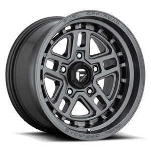 Fuel D668 Nitro Wheel 17x9 5x127 Matte Gunmetal -12mm - FREE T-SHIRT INCLUDED! | D66817907545