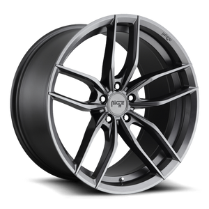 Niche M204 Vosso Wheel 22x10.5 5x127 Matte Anthracite 40mm - FREE T-SHIRT INCLUDED! | M204220575+40