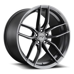 Niche M204 Vosso Wheel 22x10.5 5x127 Matte Anthracite 40mm - FREE T-SHIRT INCLUDED! | M204220575+40
