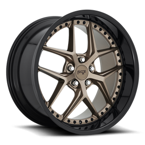 Niche M227 Vice Wheel 20x9 5x114.3 Matte Bronze With Black Ring 35mm - FREE T-SHIRT INCLUDED! | M227209065+35