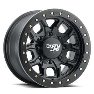 DOORBUSTER PRICING! - Dirty Life Dt-1 Wheel 17x9 8x165.1 Satin Black -12mm | 9303-7981MB