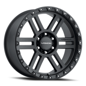 Vision Manx 2 354 Wheel 17x9 5x127 Satin Black 12mm | 354-7973SB12