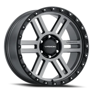Vision Manx 2 354 Wheel 18x9 8x180 Satin Grey 12mm | 354-8987SGBL12