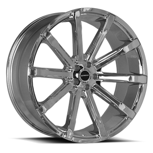 DOORBUSTER PRICING! - Strada S48 Osso Wheel 24x10 5x115 Chrome 15mm - FREE T-SHIRT INCLUDED! | S48451515