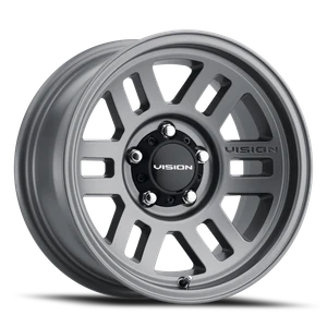 Vision Manx 2 355 Overland Wheel 17x9 5x139.7 Satin Grey 18mm | 355-7985SG18