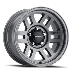 Vision Manx 2 355 Overland Wheel 17x9 5x114.3 Satin Grey 20mm | 355-7965SG20