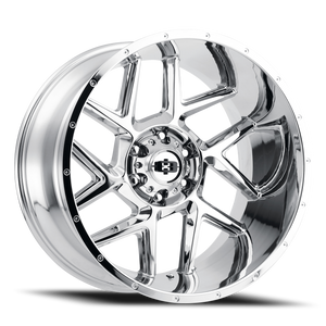 Vision Sliver 360 Wheel 20x10 5x139.7 Chrome -25mm | 360-20085C-25